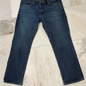 Levi's Dark Blue Straight Jeans